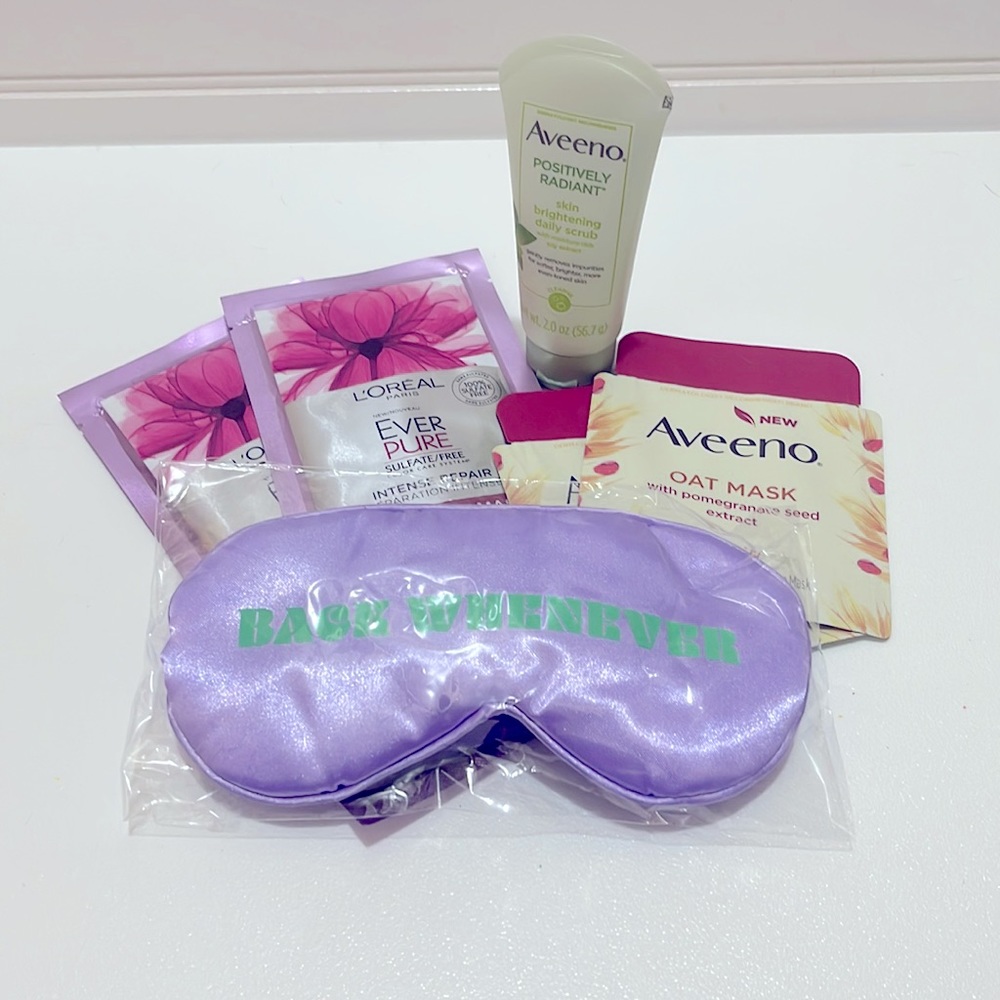 Aveeno Positively Radiant Skincare & L’Oréal Ever Pure Hair Sheet Masks